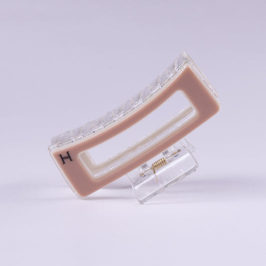 Lucid Hair Clip- Beige