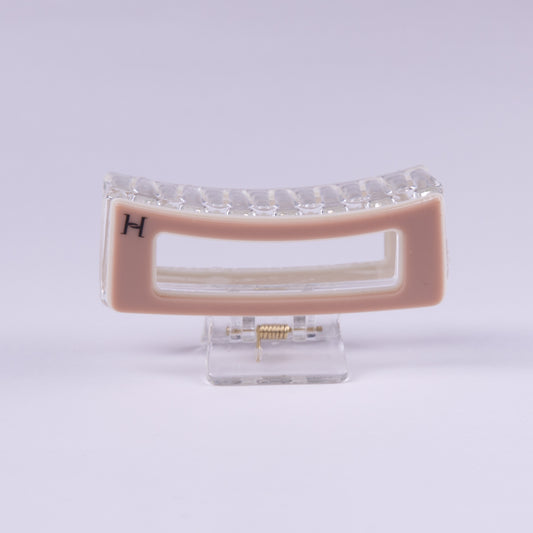 Lucid Hair Clip- Beige