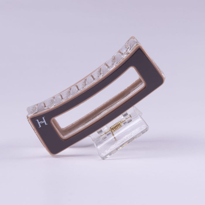 Lucid Hair Clip- Brown