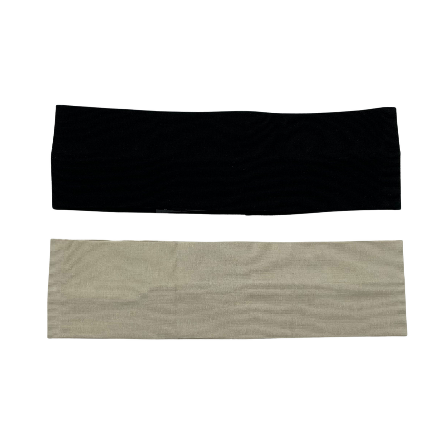 Hermine headband 2 pack - Black & Beige - Hermine Hold