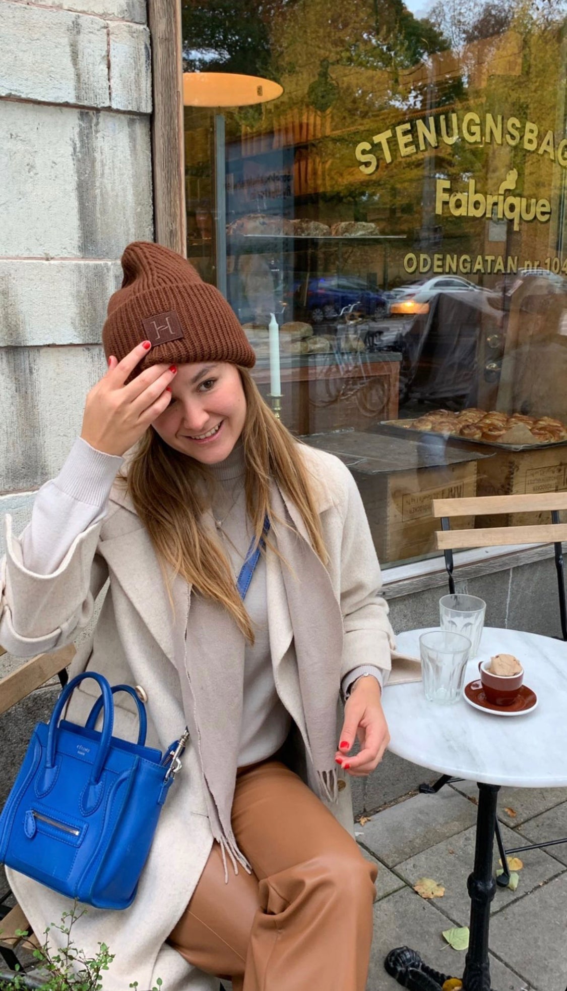 Beanie - Brown - Hermine Hold