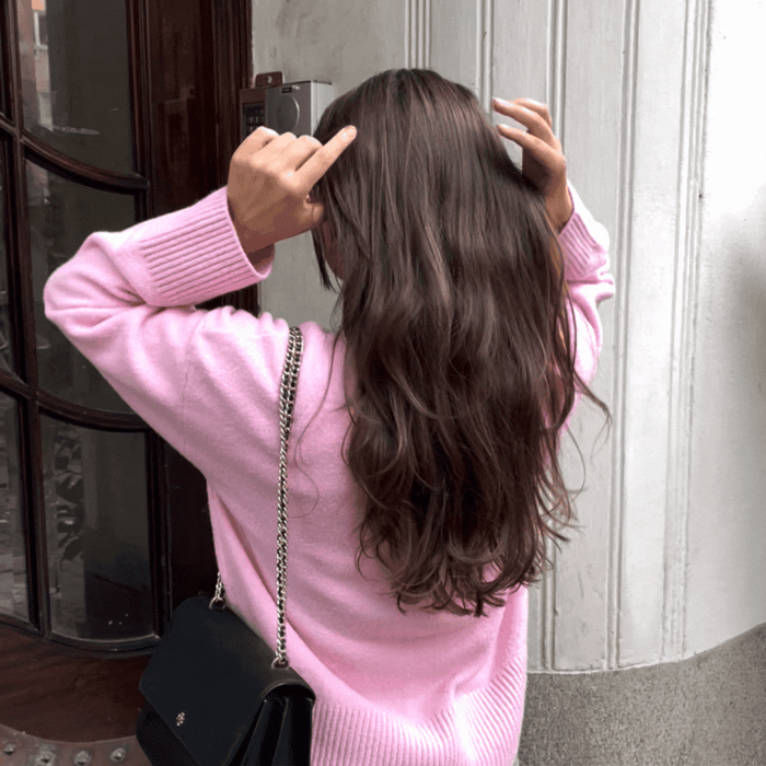 Solid Hair Clip - Pink