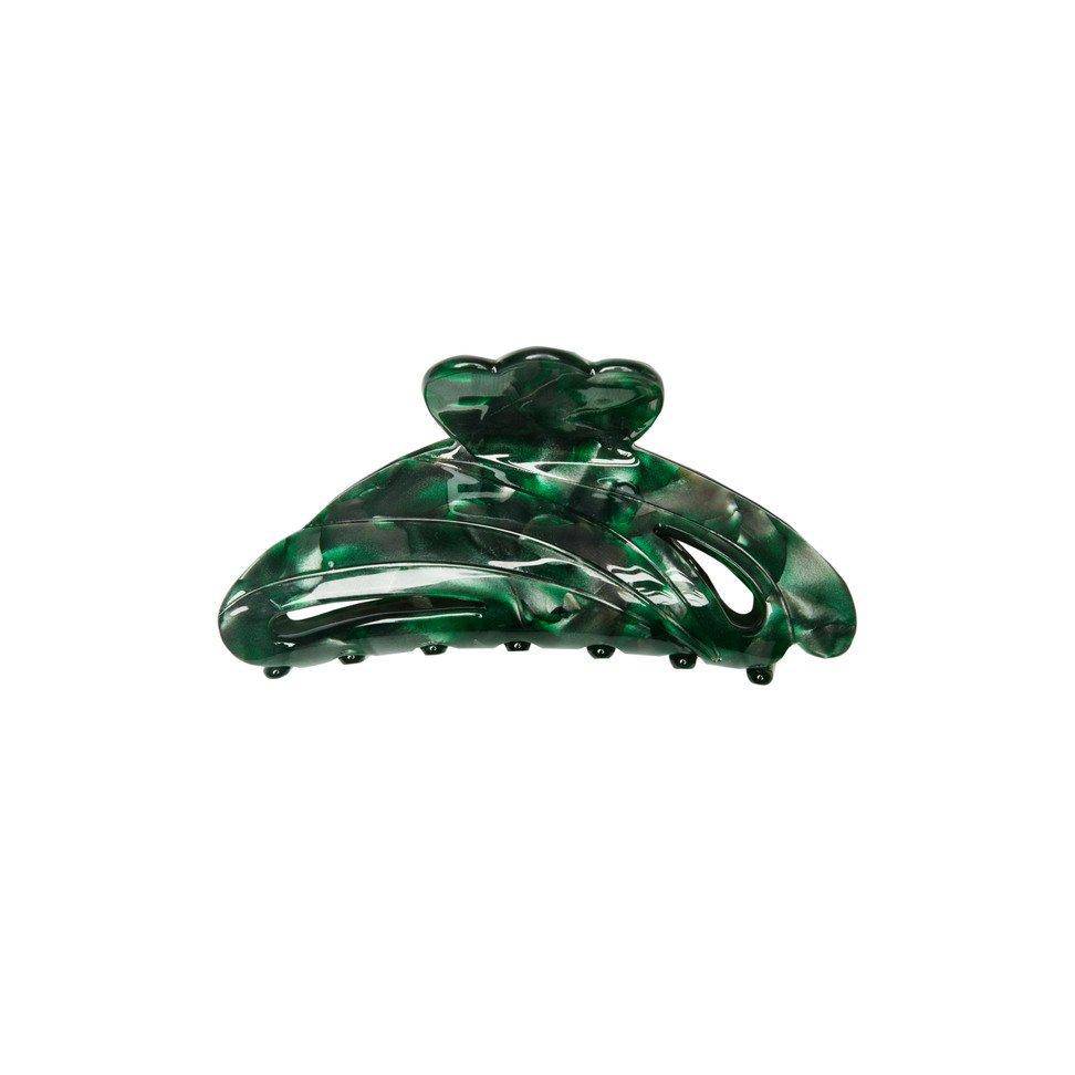 Solid Hair Clip - Green - Hermine Hold