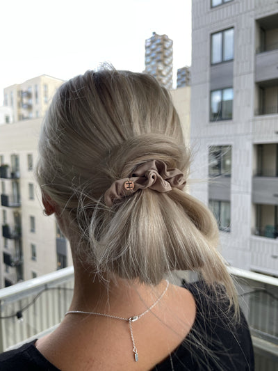 Mini Scrunchie - Beige - Hermine Hold